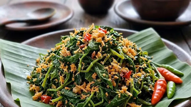 tumis daun pepaya