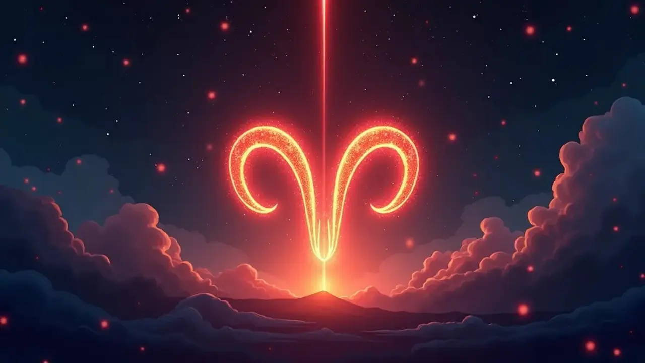 logo zodiak aries