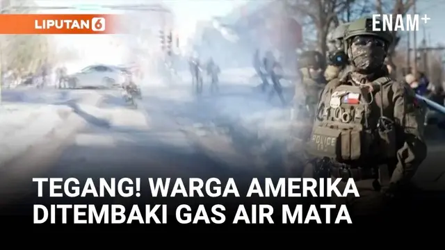 Panas di Minnesota, Protes Dan Gas Air Mata Warnai Aksi Anti ICE