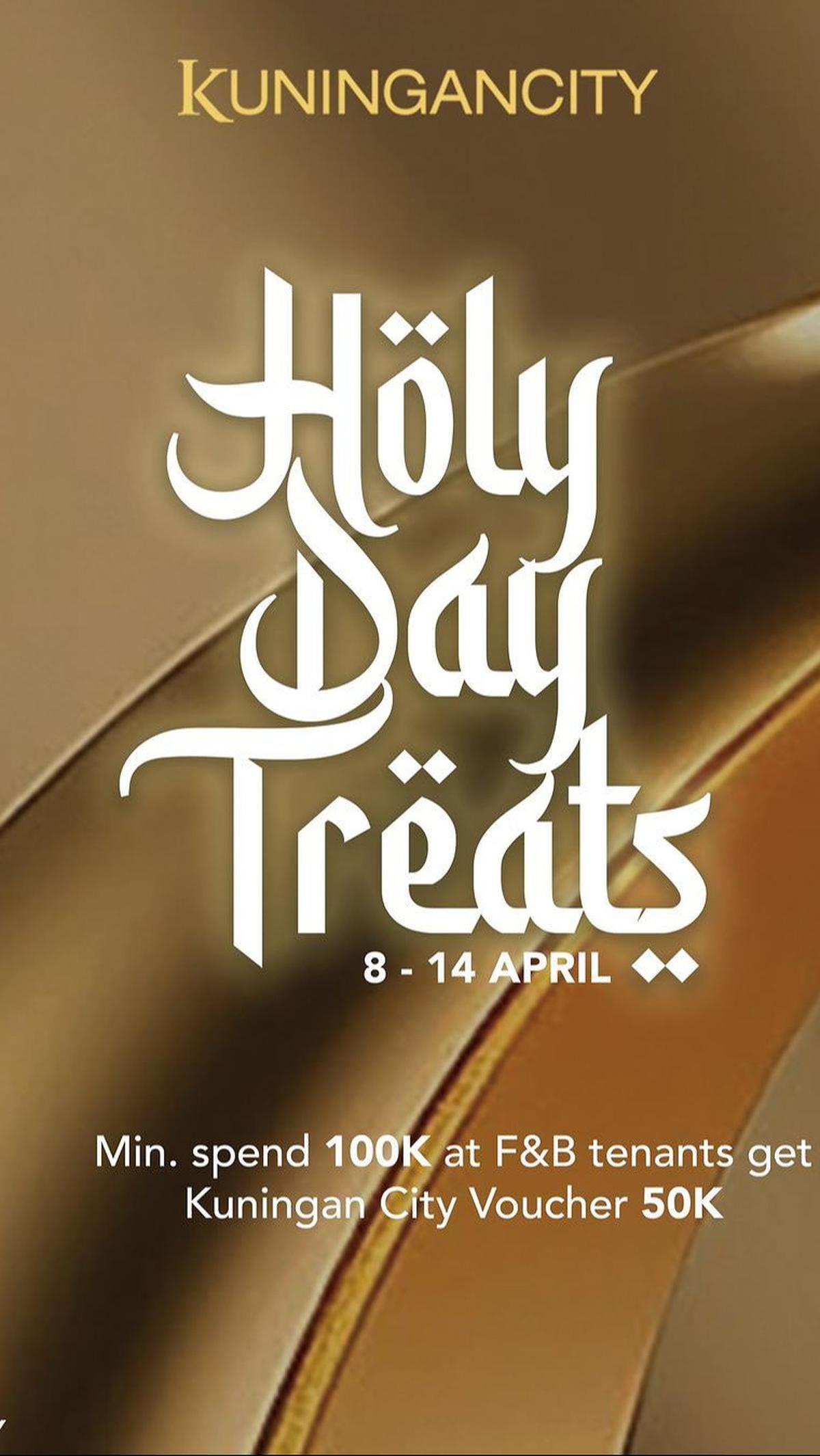 8.&nbsp;Promo Spesial Setiap Hari dengan Holy Day Treats