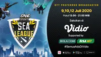 Jadwal ONE ESports Dota 2 SEA League pekan keempat. (Sumber: Vidio)