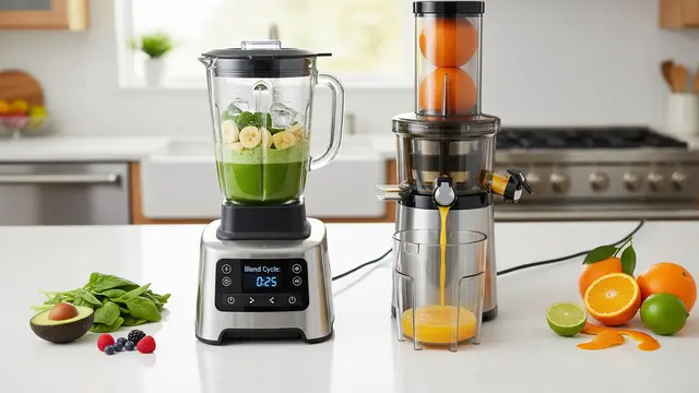 Ilustrasi Juicer dan Blender