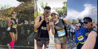 Banyak artis dan selebriti yang gemar olahraga lari marathon. Seperti belum lama ini, banyak selebriti Tanah Air yang mengikuti festival lari marathon yang diselenggarakan oleh salah satu bang swasta di Bali, Minggu (27/8). Berikut potretnya [dok. Instagram]