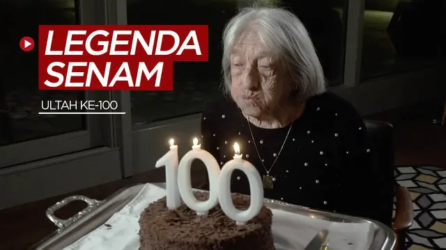 VIDEO: Legenda Senam Hungaria Peraih 5 Medali Emas Olimpiade Rayakan Ultah Ke-100