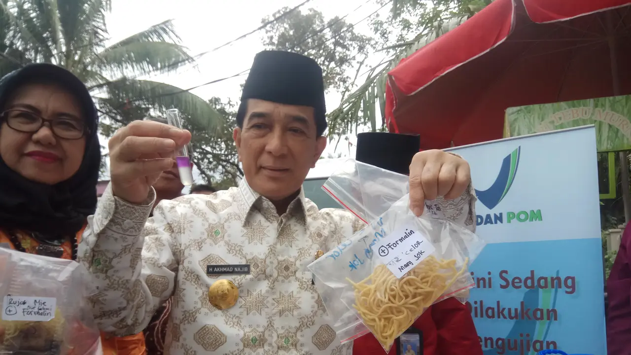Pjs Wako Akui Banyak Makanan Berformalin Dijual Bebas di Palembang