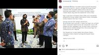 Sri Mulyani melantik Ketua Dewan Direktur merangkap Direktur Eksekutif Lembaga Pembiayaan Ekspor Indonesia (LPEI), Rijani Tirtoso