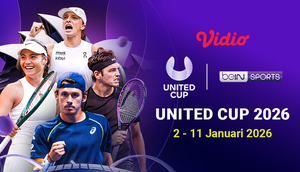 Jadwal Turnamen United Cup 2026, Tayang di Vidio