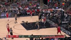 Berita video game recap NBA 2017-2018 antara San Antonio Spurs melawan Houston Rockets dengan skor 100-83.