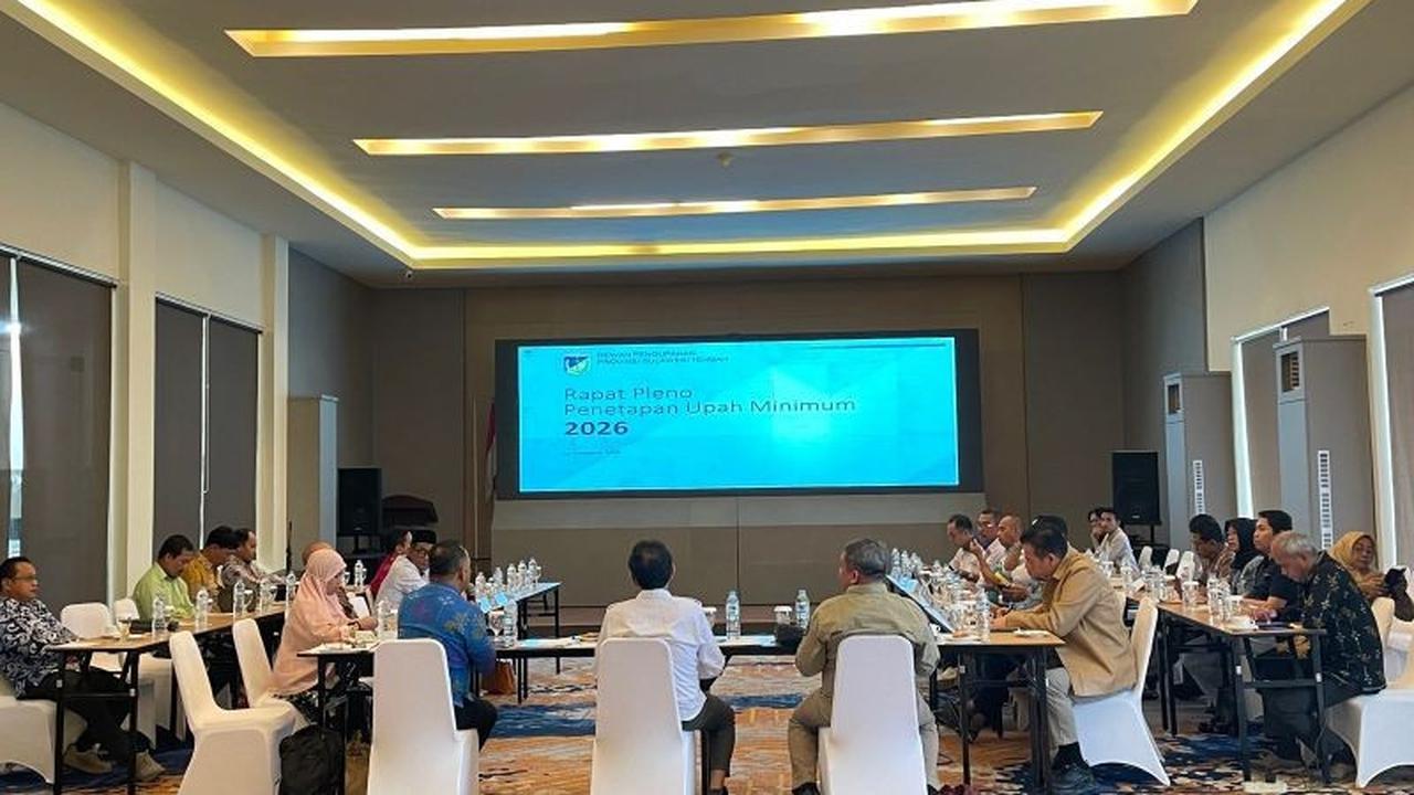 UMP Sulteng 2026 Ditetapkan Rp3,17 Juta, Naik 9,08 Persen