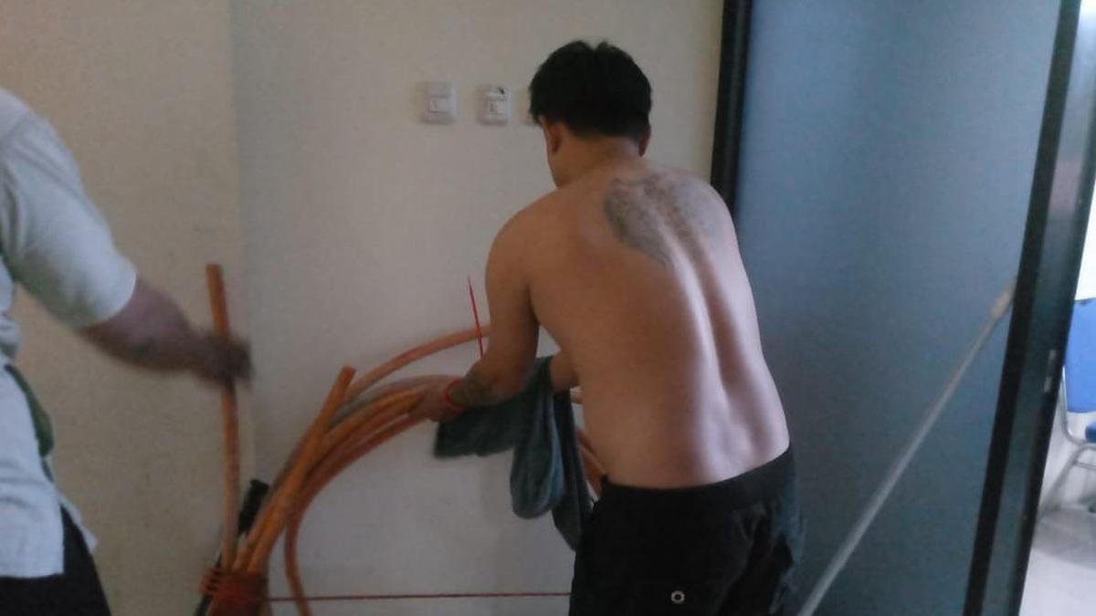 Kepergok Curi Kabel Rp 143 Juta, Pelaku Terjebak di Power House
