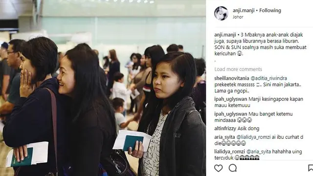 Anji dan Wina Natalia