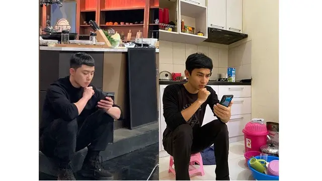 6 Cosplay Park Seo-joon ala Arditya Taqwa Ini Bikin Ketawa Geli