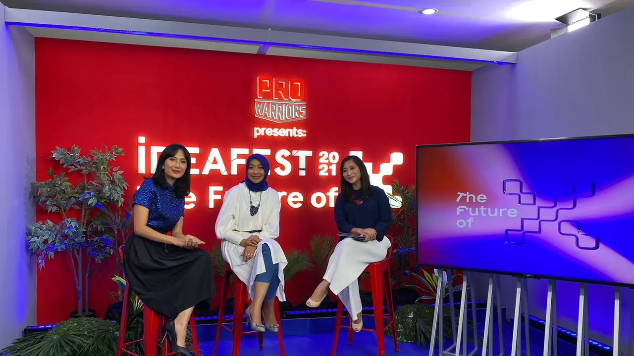 Vera Galuh Sugijanto dalam bincang "Health as a Lifetime Investment" bersama Artika Sari Devi di ajang IdeaFest 2021. (Foto: Istimewa)