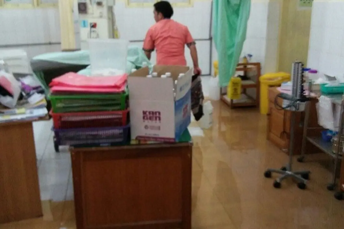 4 Sungai Besar Gorontalo Meluap, 200 Pasien RS Limboto Dievakuasi