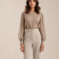 Ilustrasi Model Blouse Lengan Gigot (Sumber Gambar: Meta AI)