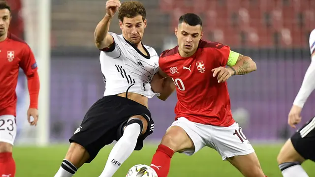 Foto Piala Eropa: 5 Pemain Kunci Timnas Swiss Jelang Laga Kontra Wales di Grup A Euro 2020