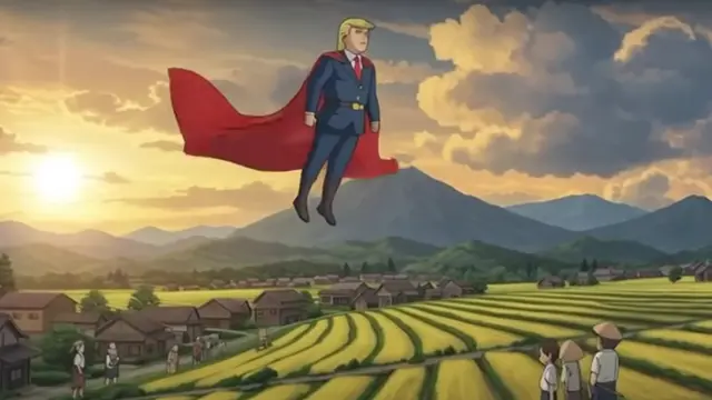 Donald Trump Versi SHIRO AI
