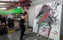 Seniman tercepat di dunia lukis keruwetan Muktamar NU