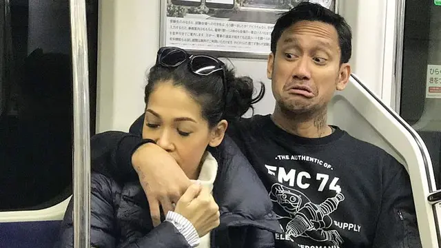 [Bintang] Tora Sudiro dan Mieke Amalia