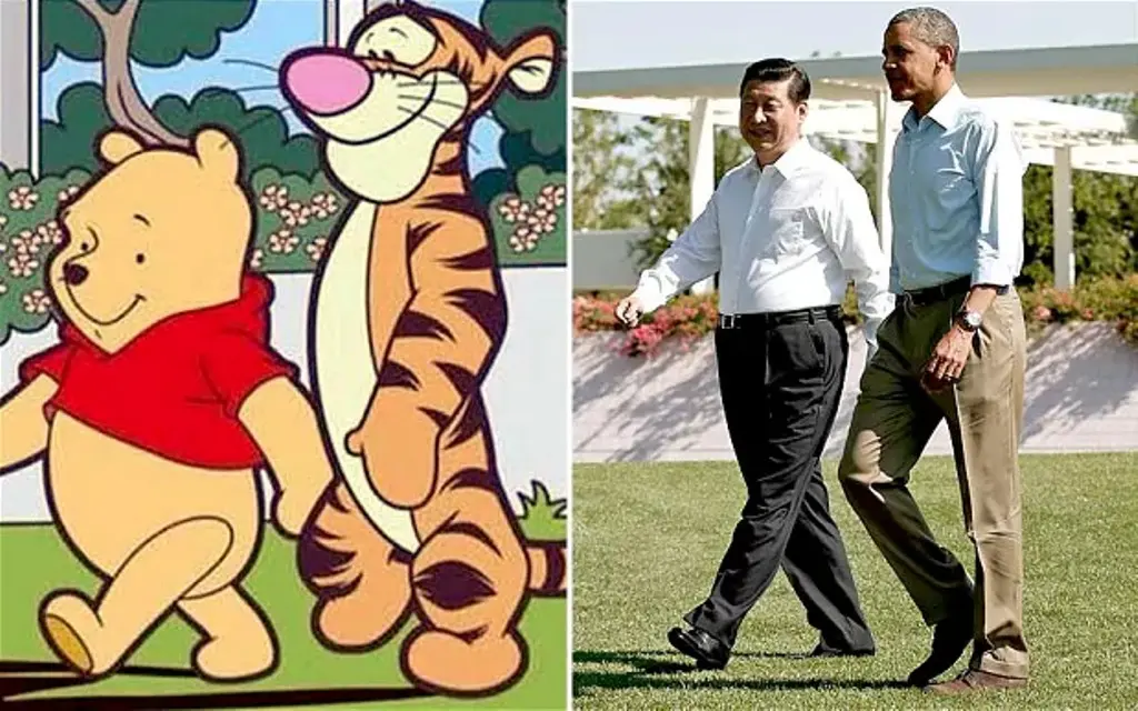 Meme Presiden China dan Barack Obama pada 2013 (Weibo)