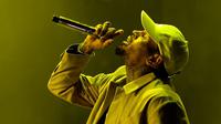 Chris Brown ditangkap polisi karena didugaa melakukan ancaman kepada seorang wanita. (AFP/Bintang.com)