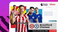 Link Live Streaming Liga Inggris Chelsea Vs Brentford Kamis, 20 Oktober di Vidio