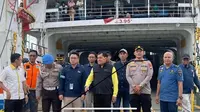 Jelang Lebaran, Nurdin Halid Tinjau Arus Mudik di Pelabuhan Bajoe