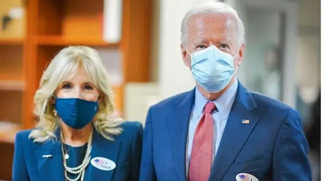 Gaya Pakaian Jill Biden Saat Dampingi Suami Kampanye Presiden AS