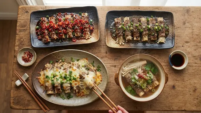 Varian Kreasi Beef Enoki Roll