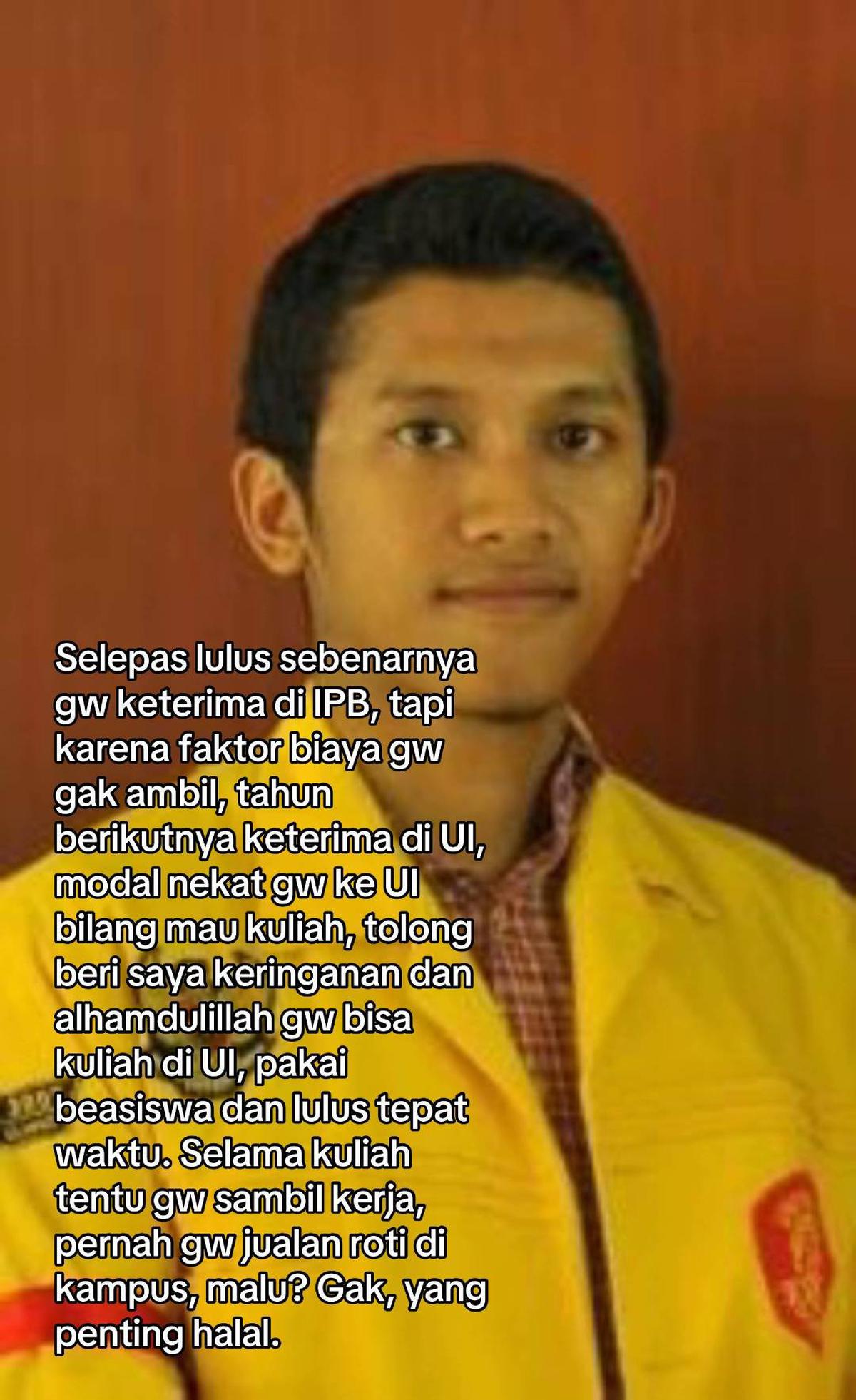 Pria ini lalu Gigih Belajar Hingga Beasiswa di Inggris Kini Jadi Pejabat Eselon III