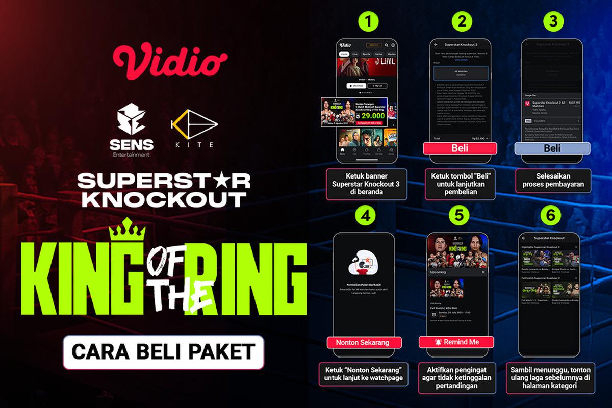 Cara Nonton Superstar Knockout Vol. 3