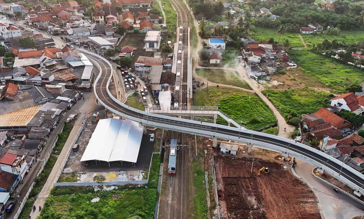 FOTO: Flyover dan JPO Tenjo Rampung, Siap Dukung Mobilitas dan Ekonomi Lokal