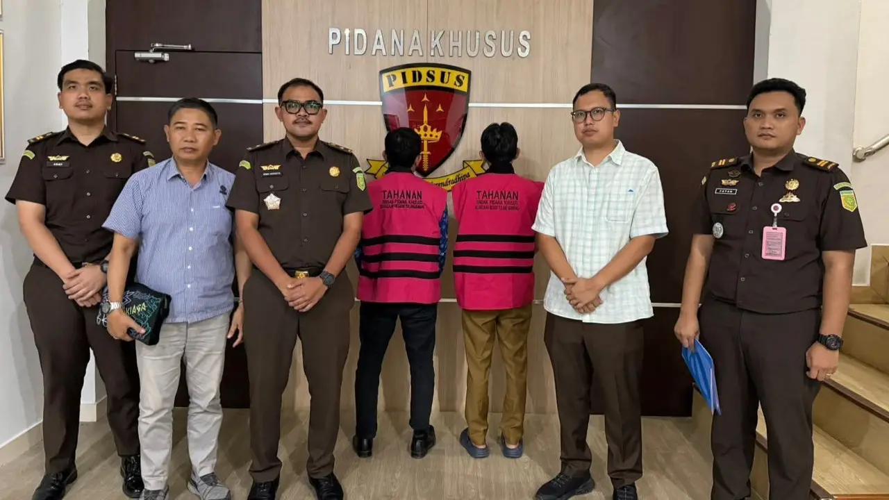 Dua pejabat Bawaslu Kabupaten Tulang Bawang jadi tersangka korupsi pembuatan dokumen fiktif hingga merugikan keuangan negara Rp 814 juta lebih. (Istimewa)