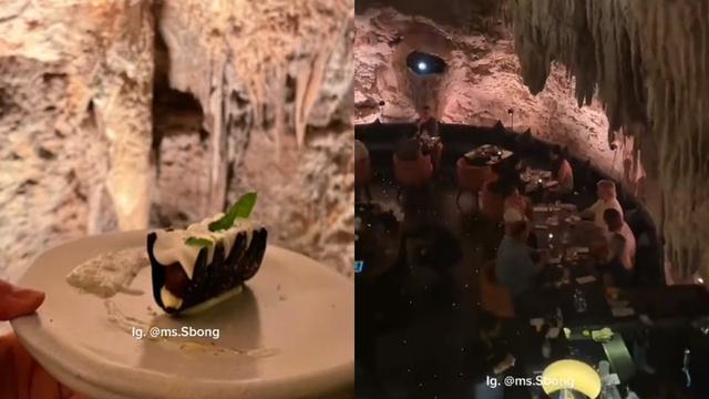 Gua Berumur Jutaan Tahun Jadi Restoran