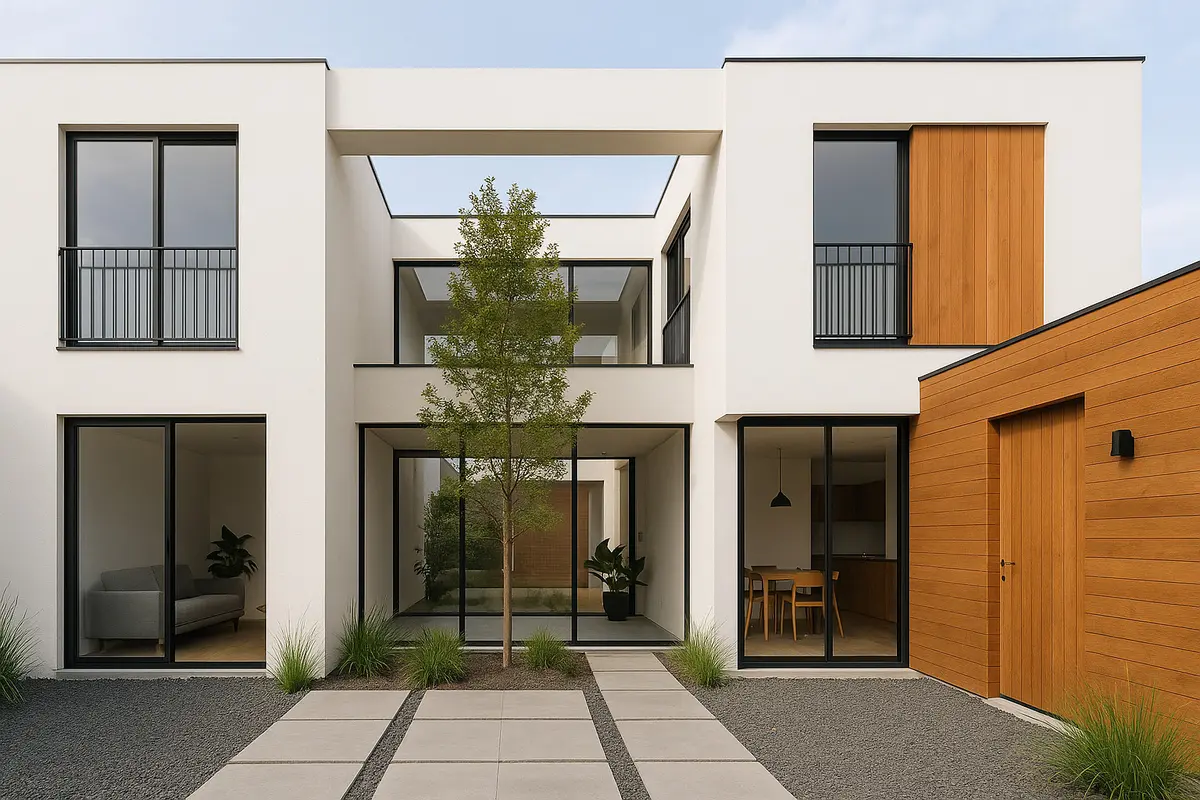 Model Void Rumah 2 Lantai /Ilustrasi AI