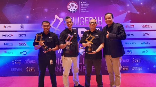 SCTV dan Indosiar terima Piala Anugerah KPI 2019