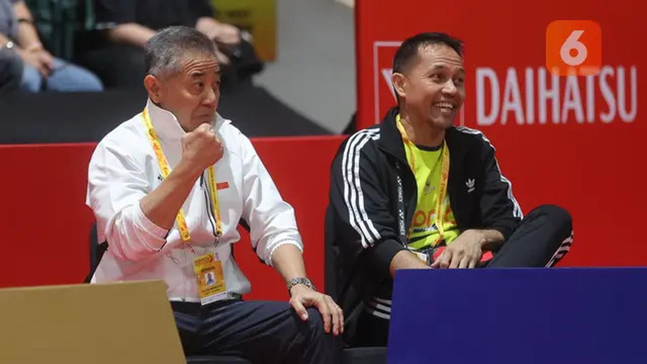 Foto: Bikin Deg-degan, Jonatan Christie Akhirnya Tekuk Lin Chun-Yi di Indonesia Masters 2025