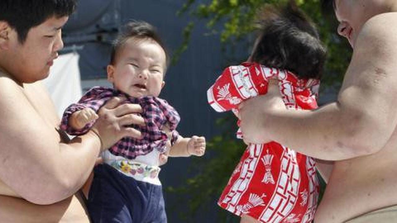 Naki sumo, festival bayi menangis di Jepang