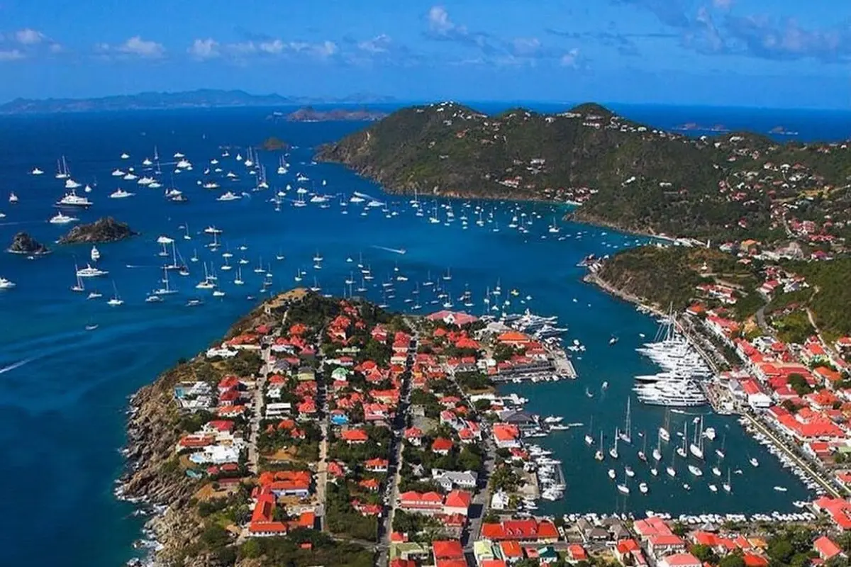Saint Barthelemy merupakan bagian dari Prancis di Laut Karibia