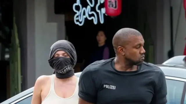Bianca Censori dan Kanye West dok. Instagram @bianca.censori_official/https://www.instagram.com/p/CtPhc_WoBF1///Winda Syifa Sahira)