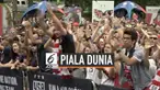 Amerika Serikat berhasil mengalahkan Belanda pada final piala dunia wanita 2019. Kemenangan AS disambut suka cita warga yang menggelar nobar.