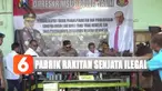 Dari hasil penyelidikan, pabrik senjata ilegal ini sudah beroperasi selama 4 tahun.