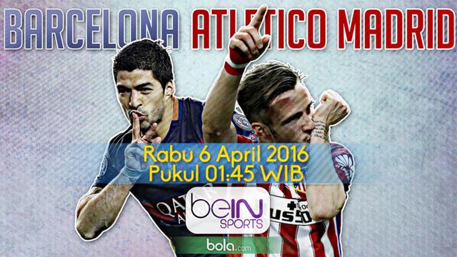 Barcelona vs Atletico Madrid (Bola.com/Samsul Hadi)