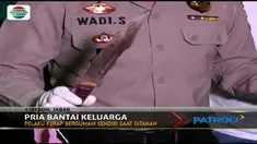 3 hari sebelum kejadian, pria tersebut kerap melamun dan membawa pisau kemana pun Ia pergi.