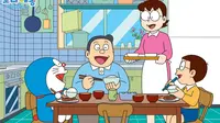 Doraemon dan Nobita bersama orangtuanya (IIMG)