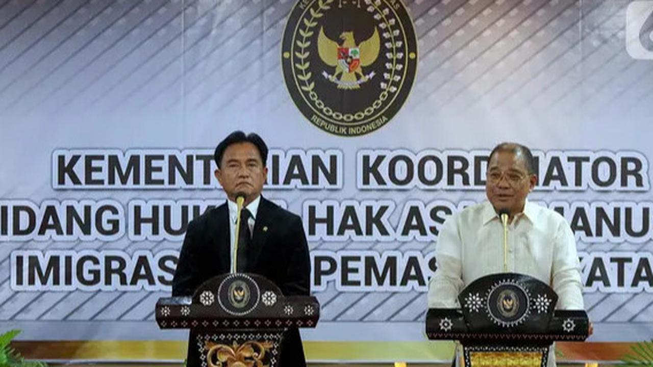 VIDEO: Menko Yusril Blak-blakan Soal Prabowo Maafkan Koruptor Jika Uang Dikembalikan