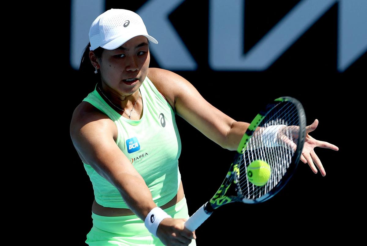 FOTO: Janice Tjen Singkirkan Unggulan Dunia di Australia Open 2026