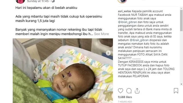 Asri Welas (Foto: Instagram)