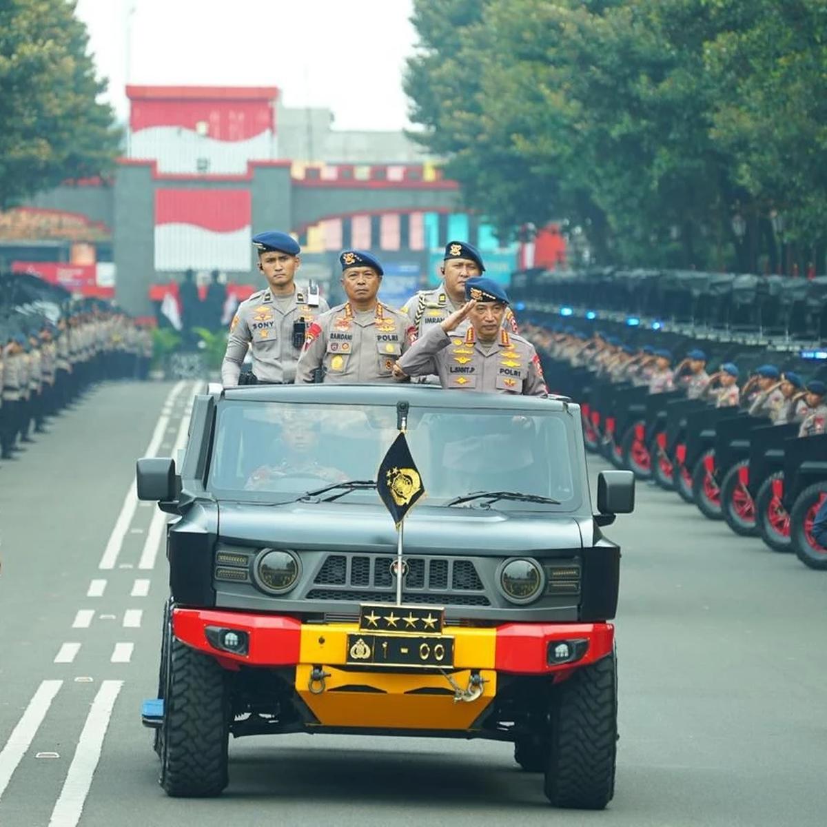 FOTO: Kapolri Buka Rakernis Brimob 2026 Tekankan Kesiapan Tugas