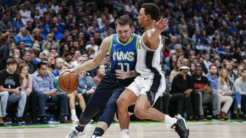 NBA: Doncic Kembali, Mavericks Kalahkan Spurs